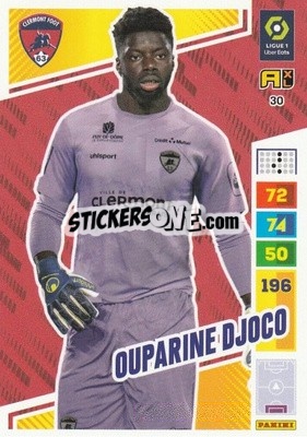 Figurina Ouparine Djoco - Ligue 1 2023-2024. Adrenalyn XL
 - Panini
