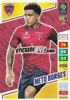Figurina Neto Borges - Ligue 1 2023-2024. Adrenalyn XL
 - Panini