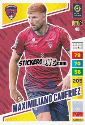 Sticker Maximiliano Caufriez - Ligue 1 2023-2024. Adrenalyn XL
 n. 32 - Panini