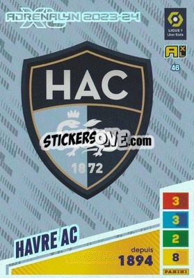 Sticker Écussion - Ligue 1 2023-2024. Adrenalyn XL
 n. 46 - Panini