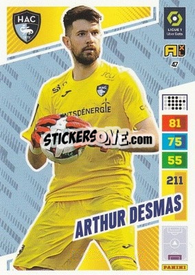Sticker Arthur Desmas - Ligue 1 2023-2024. Adrenalyn XL
 - Panini