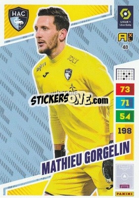 Figurina Mathieu Gorgelin - Ligue 1 2023-2024. Adrenalyn XL
 - Panini