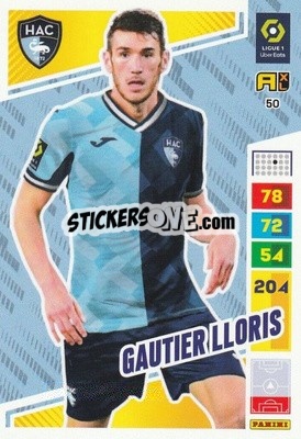 Sticker Gautier Lloris - Ligue 1 2023-2024. Adrenalyn XL
 n. 50 - Panini