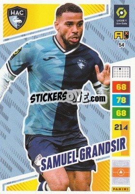 Sticker Samuel Grandsir - Ligue 1 2023-2024. Adrenalyn XL
 n. 54 - Panini
