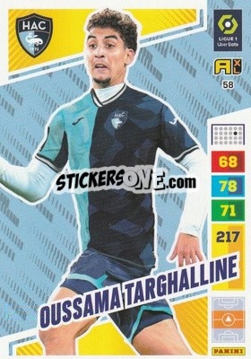 Cromo Oussama Targhalline - Ligue 1 2023-2024. Adrenalyn XL
 - Panini