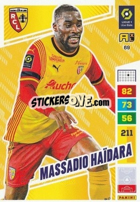 Sticker Massadio Haïdara - Ligue 1 2023-2024. Adrenalyn XL
 - Panini