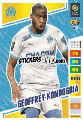 Sticker Geoffrey Kondogbia - Ligue 1 2023-2024. Adrenalyn XL
 n. 145 - Panini