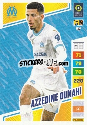 Sticker Azzedine Ounahi - Ligue 1 2023-2024. Adrenalyn XL
 n. 147 - Panini