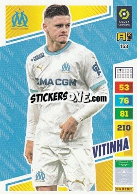Sticker Vitinha - Ligue 1 2023-2024. Adrenalyn XL
 n. 153 - Panini