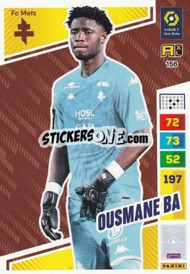 Cromo Ousmane Ba - Ligue 1 2023-2024. Adrenalyn XL
 - Panini