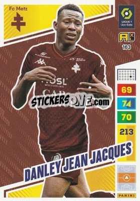 Figurina Danley Jean Jacques - Ligue 1 2023-2024. Adrenalyn XL
 - Panini