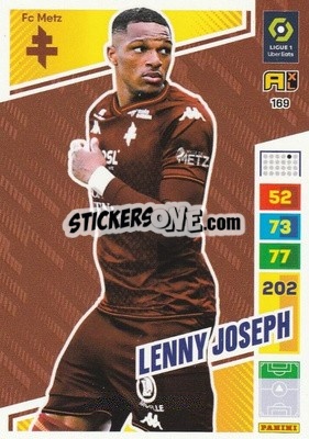 Sticker Lenny Joseph - Ligue 1 2023-2024. Adrenalyn XL
 - Panini