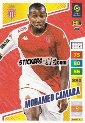 Sticker Mohamed Camara - Ligue 1 2023-2024. Adrenalyn XL
 n. 181 - Panini
