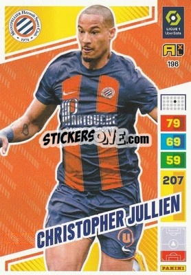 Sticker Christopher Jullien - Ligue 1 2023-2024. Adrenalyn XL
 - Panini