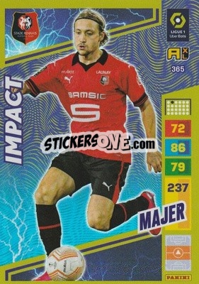 Sticker Lovro Majer - Ligue 1 2023-2024. Adrenalyn XL
 - Panini