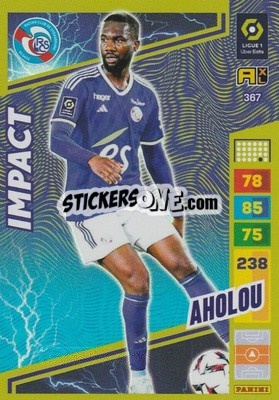 Sticker Jean-Eudes Aholou - Ligue 1 2023-2024. Adrenalyn XL
 n. 367 - Panini
