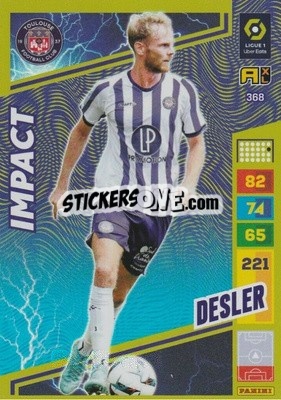 Sticker Mikkel Desler - Ligue 1 2023-2024. Adrenalyn XL
 - Panini