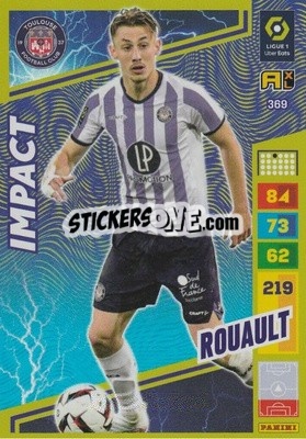 Sticker Anthony Rouault - Ligue 1 2023-2024. Adrenalyn XL
 n. 369 - Panini