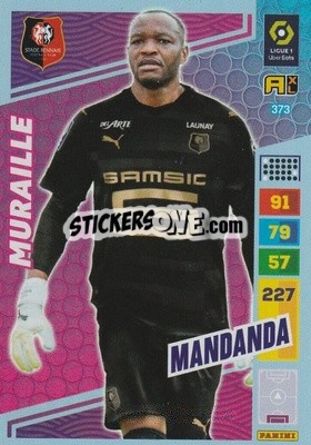 Sticker Steve Mandanda - Ligue 1 2023-2024. Adrenalyn XL
 - Panini