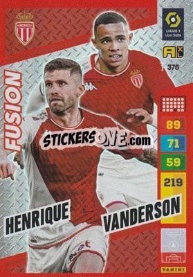 Figurina Caio Henrique / Vanderson - Ligue 1 2023-2024. Adrenalyn XL
 - Panini