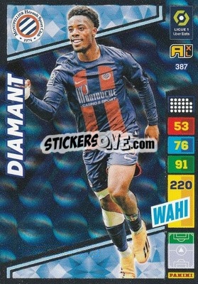 Sticker Elye Wahi - Ligue 1 2023-2024. Adrenalyn XL
 n. 387 - Panini