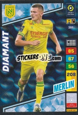 Sticker Quentin Merlin - Ligue 1 2023-2024. Adrenalyn XL
 - Panini