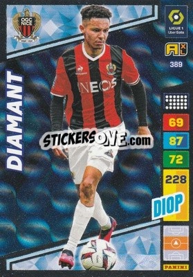 Sticker Sofiane Diop - Ligue 1 2023-2024. Adrenalyn XL
 n. 389 - Panini