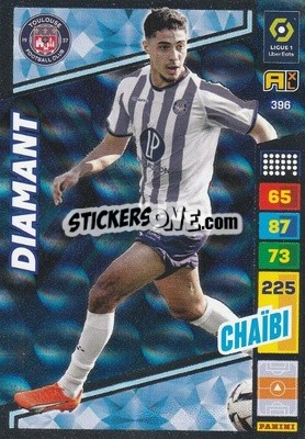 Sticker Farès Chaïbi - Ligue 1 2023-2024. Adrenalyn XL
 - Panini