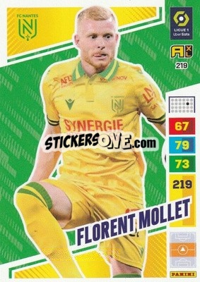 Cromo Florent Mollet