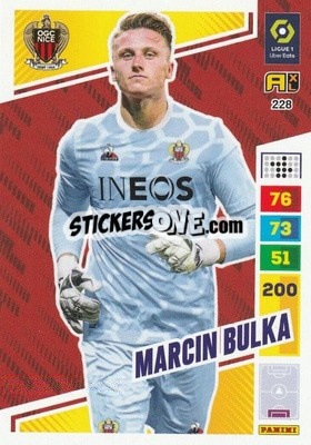 Sticker Marcin Bułka - Ligue 1 2023-2024. Adrenalyn XL
 n. 228 - Panini
