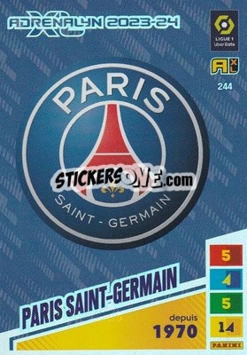 Sticker Écussion - Ligue 1 2023-2024. Adrenalyn XL
 n. 244 - Panini