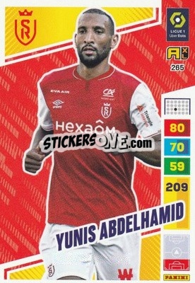 Sticker Yunis Abdelhamid - Ligue 1 2023-2024. Adrenalyn XL
 n. 265 - Panini