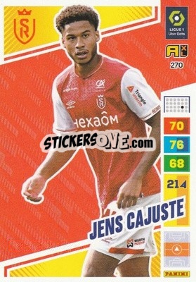 Sticker Jens Cajuste - Ligue 1 2023-2024. Adrenalyn XL
 n. 270 - Panini