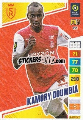 Cromo Kamory Doumbia - Ligue 1 2023-2024. Adrenalyn XL
 - Panini