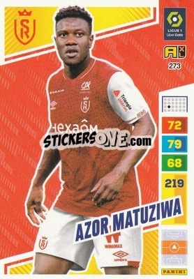 Sticker Azor Matusiwa - Ligue 1 2023-2024. Adrenalyn XL
 - Panini