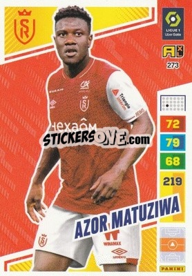 Sticker Azor Matusiwa - Ligue 1 2023-2024. Adrenalyn XL
 n. 273 - Panini