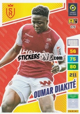 Sticker Oumar Diakité - Ligue 1 2023-2024. Adrenalyn XL
 n. 275 - Panini