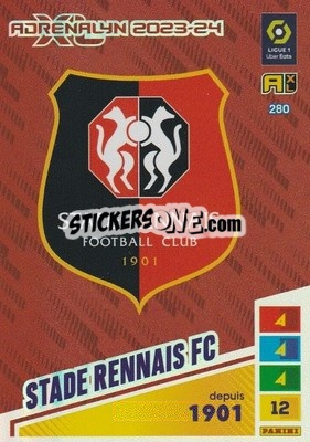 Sticker Écussion - Ligue 1 2023-2024. Adrenalyn XL
 n. 280 - Panini