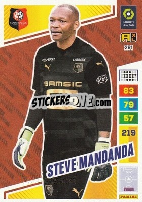 Sticker Steve Mandanda - Ligue 1 2023-2024. Adrenalyn XL
 n. 281 - Panini