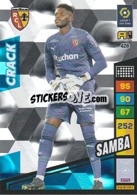 Sticker Brice Samba - Ligue 1 2023-2024. Adrenalyn XL
 - Panini