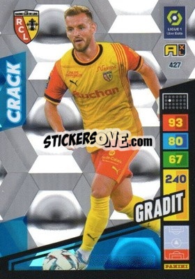 Sticker Jonathan Gradit - Ligue 1 2023-2024. Adrenalyn XL
 - Panini