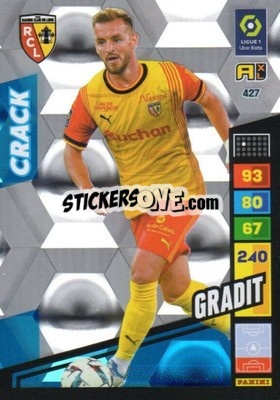 Sticker Jonathan Gradit - Ligue 1 2023-2024. Adrenalyn XL
 n. 427 - Panini