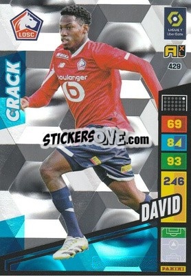 Sticker Jonathan David - Ligue 1 2023-2024. Adrenalyn XL
 n. 429 - Panini