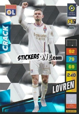 Sticker Dejan Lovren - Ligue 1 2023-2024. Adrenalyn XL
 n. 430 - Panini