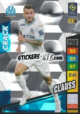 Sticker Jonathan Clauss - Ligue 1 2023-2024. Adrenalyn XL
 n. 432 - Panini