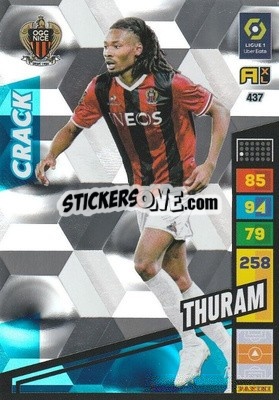Sticker Khéphren Thuram - Ligue 1 2023-2024. Adrenalyn XL
 n. 437 - Panini