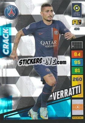 Sticker Marco Verratti - Ligue 1 2023-2024. Adrenalyn XL
 n. 439 - Panini