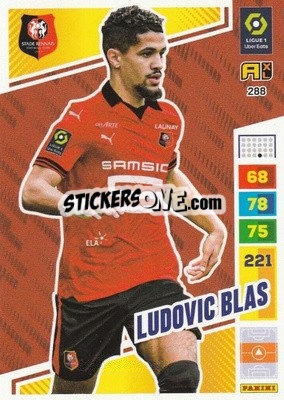 Sticker Ludovic Blas - Ligue 1 2023-2024. Adrenalyn XL
 - Panini