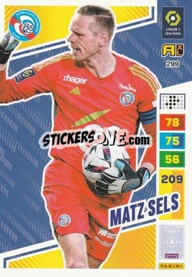 Sticker Matz Sels - Ligue 1 2023-2024. Adrenalyn XL
 - Panini