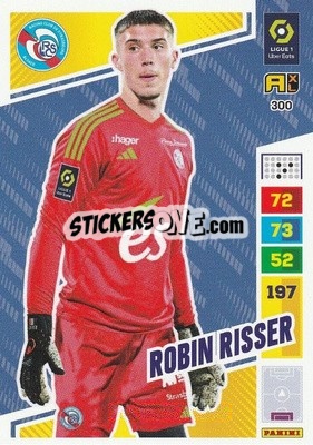 Sticker Robin Risser - Ligue 1 2023-2024. Adrenalyn XL
 n. 300 - Panini